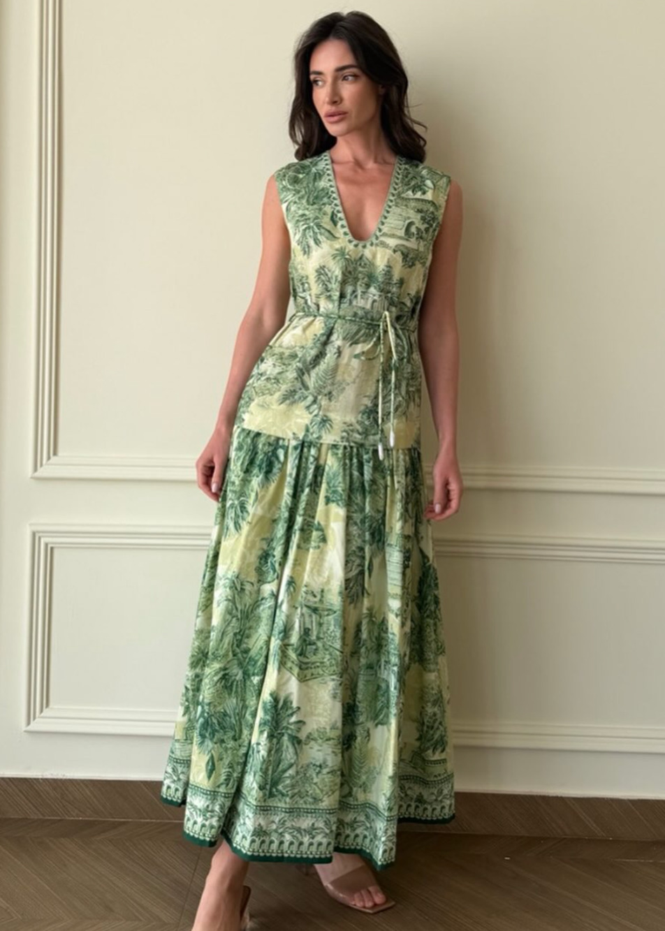 Alemais SARA MIDI DRESS